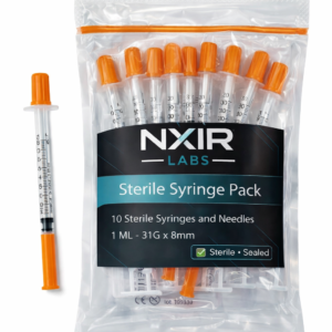 Sterile Syringes — 1mL 31G x 8mm | 10 Pack
